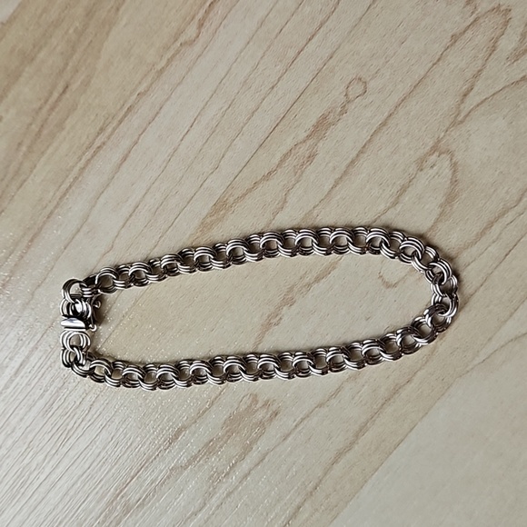 JB (Jacoby Bender) Silver Overlay Signed Bracelet Jaboby Bender - Picture 4 of 6